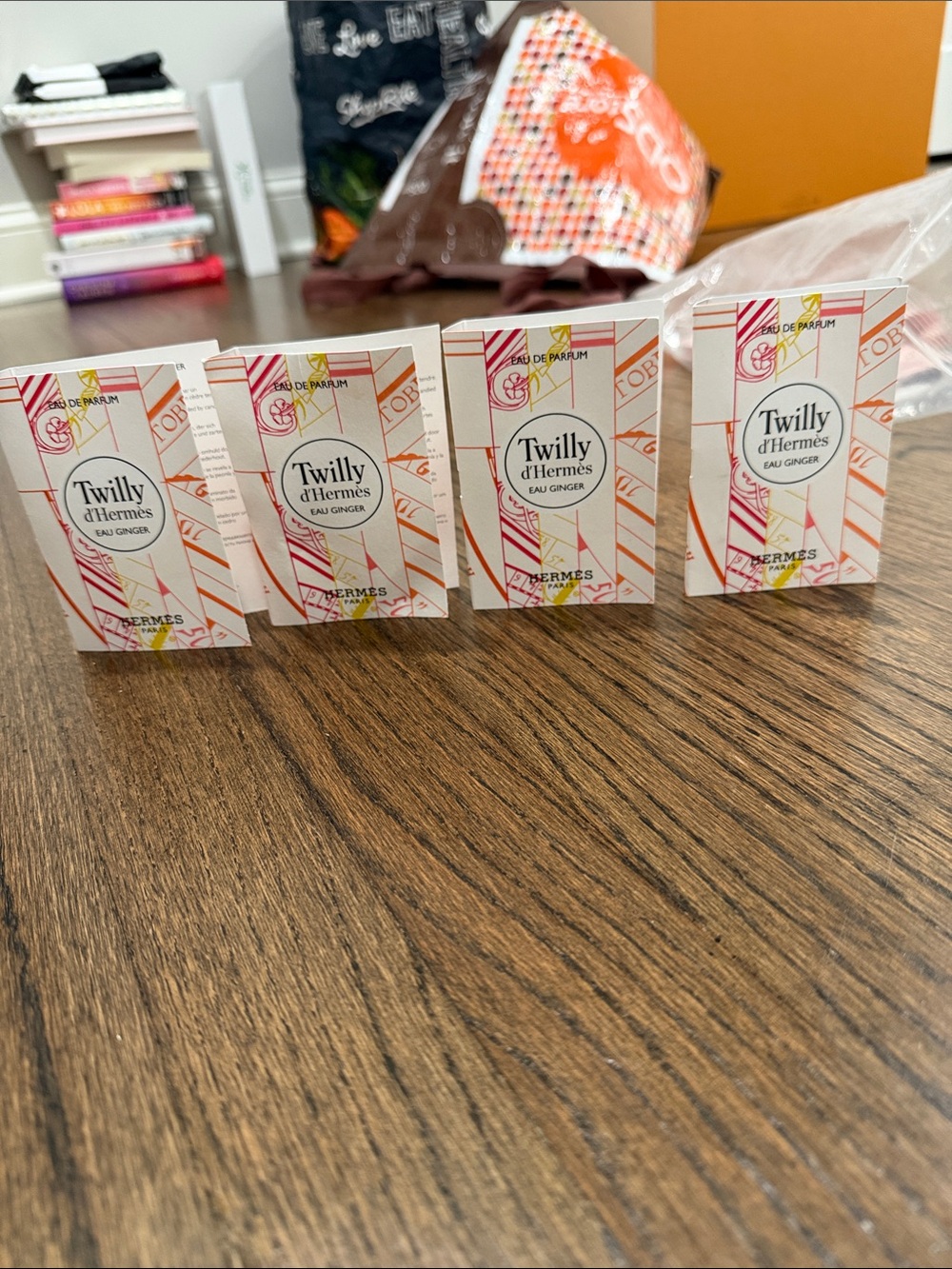 Twilly d’Hermes samples-set of 4